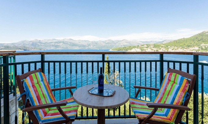 Lopud Island Casa | Apartamento de vacaciones Lopud para 1 - 2 personas con 1 dormitorio - Casa de vacaciones