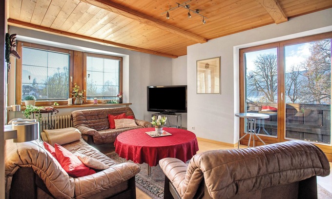 Schliersee Apartamento | Apartamento vacacional "Schliersee" con vistas al lago y balcón