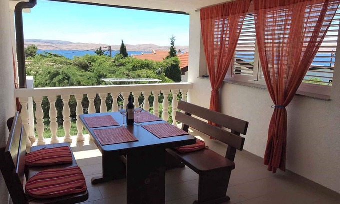 Ribarica Apartamento | Apartamento vacacional con aire acondicionado