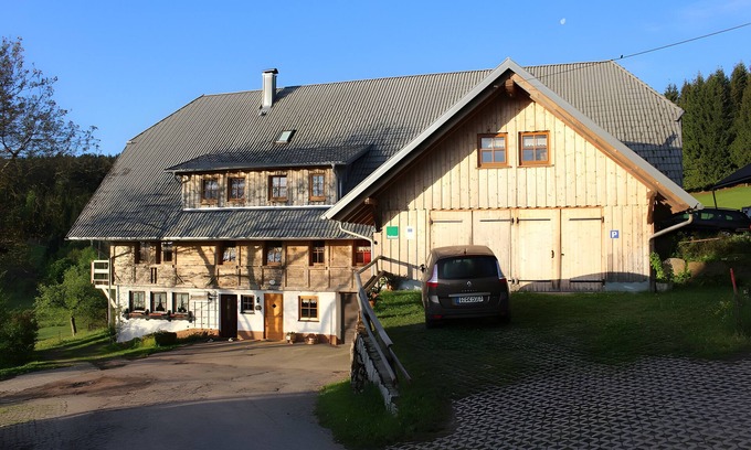 Schonach im Schwarzwald Casa | Casa de vacaciones 'Sigmundenhof' con vistas a la montaña, terraza privada y Wi-Fi