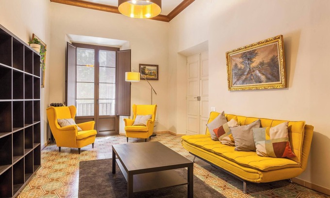 Vilafranca del Penedés Apartamento | Casa de vacaciones 'Apartament Merlot' con terraza compartida, balcón y Wi-Fi