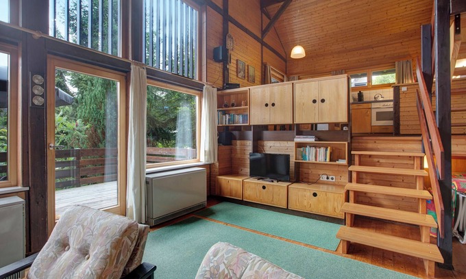 Bernau Casa | Casa de vacaciones 'Mountain View' con jardín comunitario y balcón