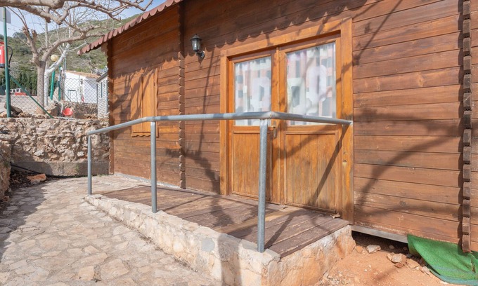 Barx Casa | Casa de vacaciones 'Barraca Adaptado A' con vistas a la montaña, Wi-Fi y aire acondicionado