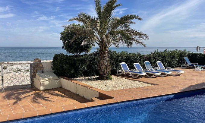 Playa de la Almadrava Casa | Casa de vacaciones 'Beach Villa Denia' con vistas al mar, Wi-Fi y aire acondicionado