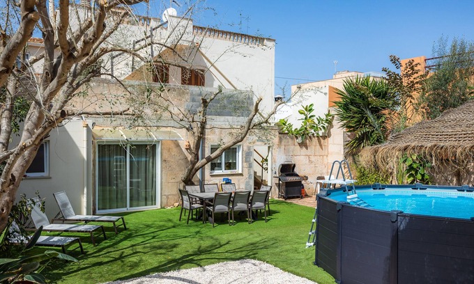 Sa Rapita Casa | Casa de vacaciones 'Ca Na Clar' con vistas al mar, Wi-Fi y aire acondicionado