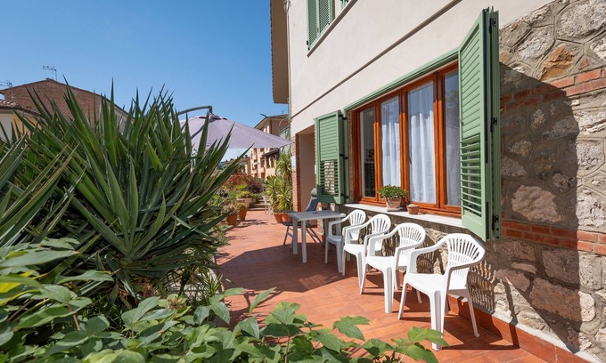 Lajatico Casa | Casa de vacaciones 'Casa Baldi' con jardín privado, Wi-Fi y aire acondicionado