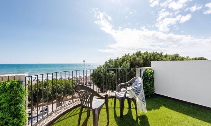 Playas del Palo Casa | Casa de vacaciones "Casa Mar de Frente" con vistas al mar, terraza privada y Wi-Fi