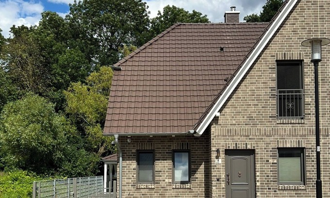 Klausdorf Casa | Casa de vacaciones 'Ferienhaus Am Nationalpark' con vistas al lago, Wi-Fi y aire acondicionado