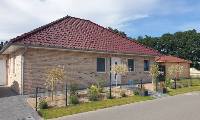 Walchum Casa | Casa de vacaciones "Haus Seestern" con vistas al lago, terraza privada y wifi