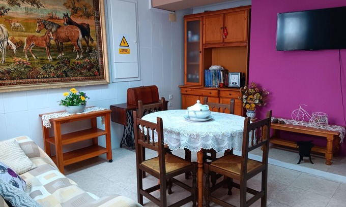 Chulilla Casa | Casa de vacaciones 'La Replaceta' con balcón, Wi-Fi y aire acondicionado