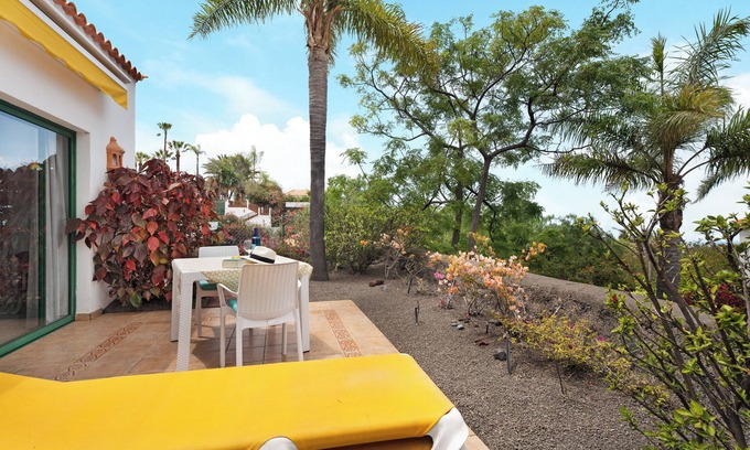 El Paso Casa | Casa de vacaciones 'La Villa La Palma - 1 Dormitorio' con vistas al mar, Wi-Fi y aire acondicionado