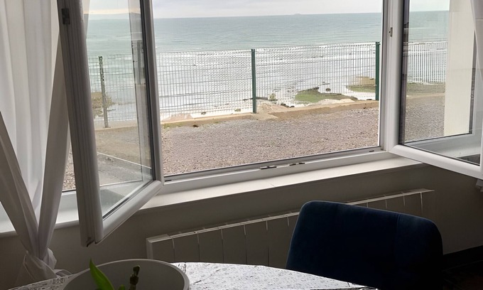 Audinghen Apartamento | Casa de Vacaciones 'alojamiento Frente al Mar' con vistas al mar