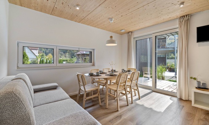 Beuron Apartamento | Casa de vacaciones 'Lupus 3' con vistas a la montaña, terraza privada y WLAN