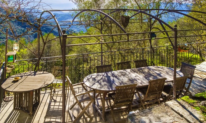 Peille Casa | Casa de vacaciones 'Maison À Peille' con vistas al mar, terraza privada y Wi-Fi