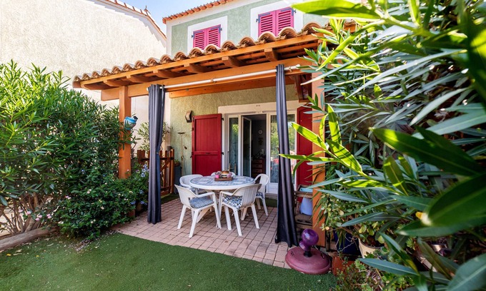 Le Barcares Casa | Casa de Vacaciones 'Marina Au Bacarès' con Terraza Privada, Jardín Privado y Wi-Fi