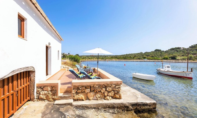 Portopetro Casa | Casa de vacaciones 'Petita Casa Marinero' con vistas al mar y Wi-Fi