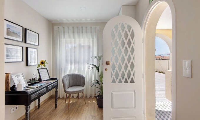 Aguda Casa | Casa de vacaciones 'Pontes Guest House' con jardín privado y Wi-Fi