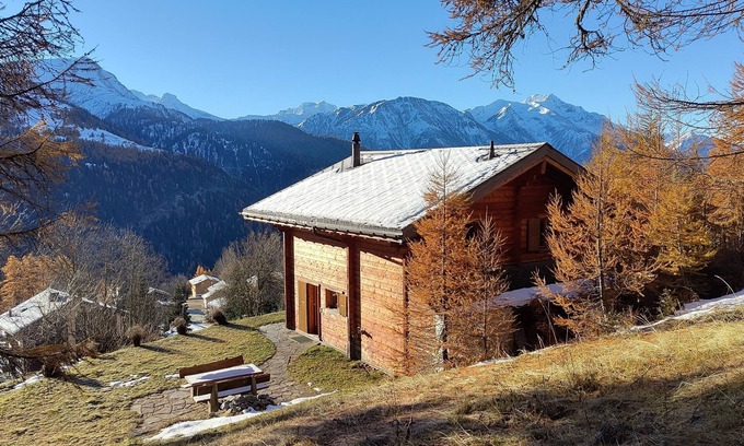 Bellwald Chalet De Esquí | Casa de vacaciones Bellwald para 1 - 8 personas con 3 dormitorios - Casa de vacaciones independiente