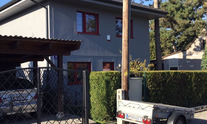 Donaustadt Casa | Casa de vacaciones Donaucity, casa completa 4 habitaciones, 4 camas jardín