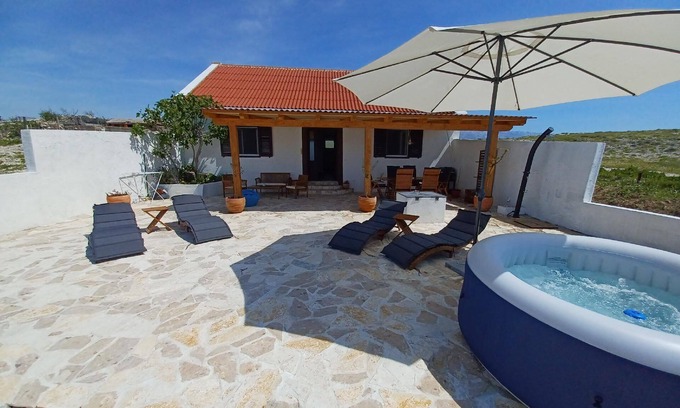 Rtina Casa | Casa de vacaciones Ražanac para 1 - 5 personas con 2 dormitorios - Casa adosada