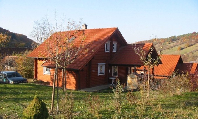 Creglingen Casa | El placer de vacaciones en una cabaña acogedora con sauna