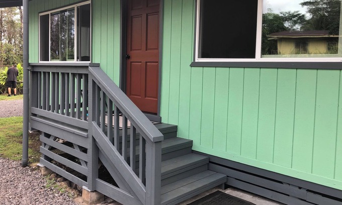 Nanawale Estates Casa | Home from home, full house, king beds, garden in Hawaii's jungle