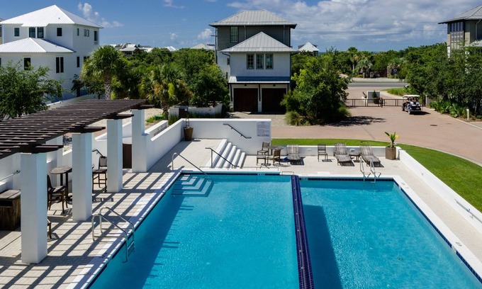 SeaNest Village Casa | Sea Echo - Hermosa casa en Seagrove Beach! Piscina comunitaria! Maestros duales!