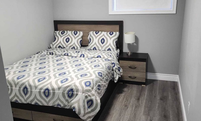 Thamesford Casa | Homely, cozy, spacious quiet basement apartment in a lovely neighborhood.