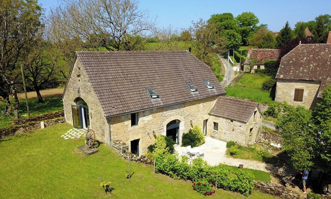 Thegra Casa | Homerez - Casa cómoda en Thégra con gran jardín