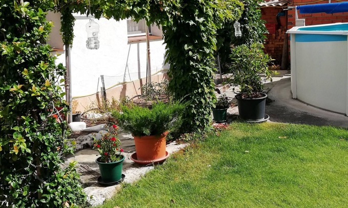 Chatun Casa | Homerez - Bonita casa para 7 pers. con piscina, jardín y terraza en Chatún