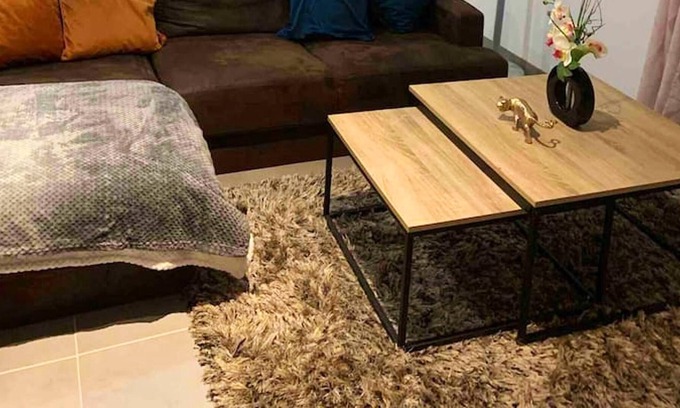 Montmuzard Apartamento | Homerez - Bonito estudio para 3 pers. con jardín y terraza en Dijon