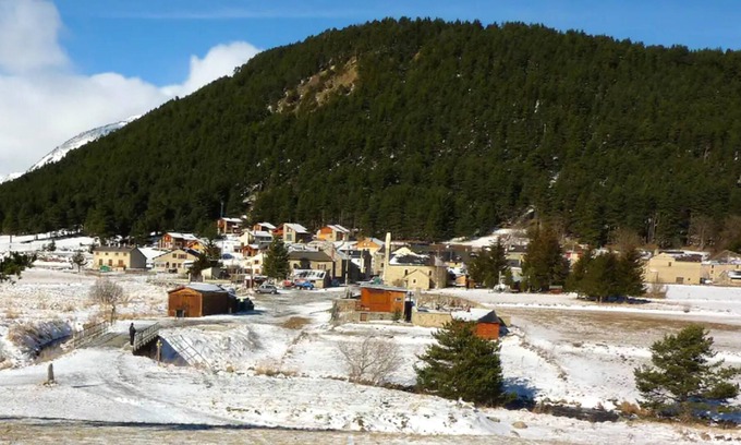 Fontrabiouse Casa | Homerez - Casa a 8 km de las pistas para 8 pers. con terraza en Fontrabiouse
