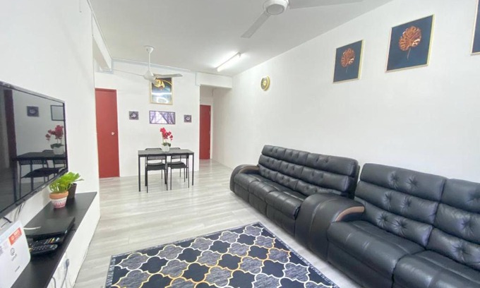 Batu Buruk Apartamento | Homestay Kuala Terengganu Affan01 Dekat Pantai Batu Buruk