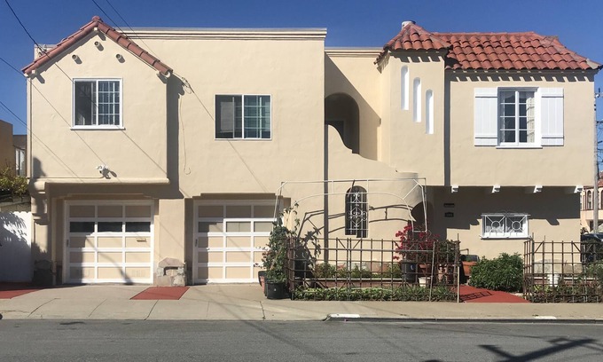Outer Mission Casa | Acogedora suite SF 2BR cerca de SFO y Balboa BART