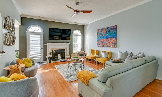 Hope Mills Casa | Hope Mills Family Home w/ Huge Backyard!