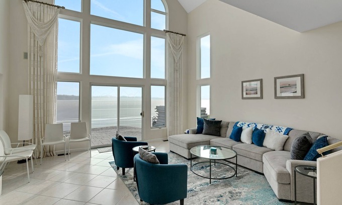 Manitou Beach-Devils Lake Casa | Horton Beach Lake House: Golden Leaves and Lakefront Getaways!