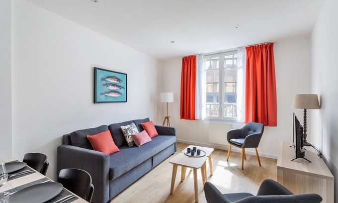 Rocabey - Alsace - Gare Apartamento | Hostin'Malo 1G - Joli T3 65 m² neuf au cœur de Saint-Malo