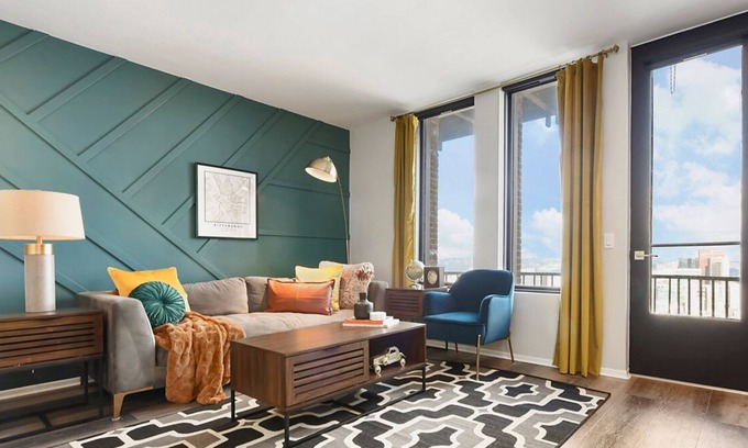 Mount Washington Apartamento | ★ HostWise Stays ★ Grandview Ave - Private Balcony with Stunning Skyline Views!