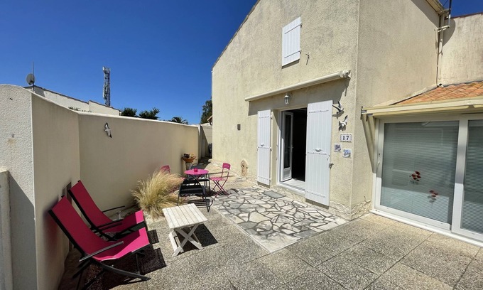 Saint-Denis-d'Oleron Casa | House 4-6 pers near beach and shops