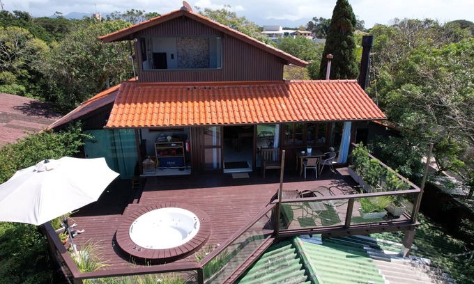 Guarda do Embau Casa | House or Studio on the beachfront of Guarda do Embaú SC