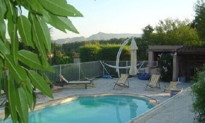 La Bouilladisse Casa | Casa muy tranquila, accés PISCINA, entre Cassis y Aix en Provence, despejada Vista