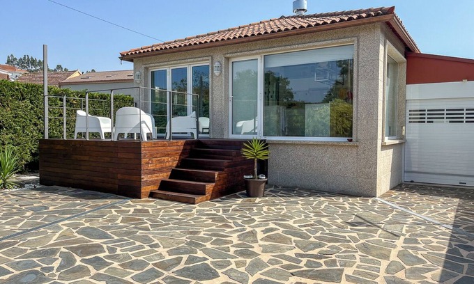 Poio Casa | Casa con jardín y barbacoa muy cerca de Combarro - Pet Friendly