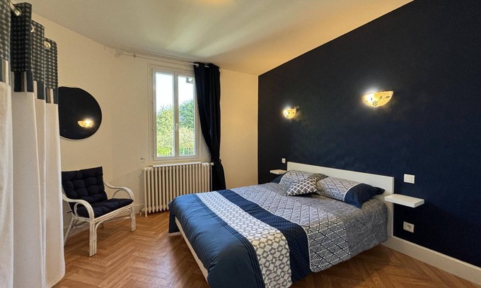 Diou Cabaña | Casa con jardín cerca del canal y el Loira, equipamiento completo, ideal para familias