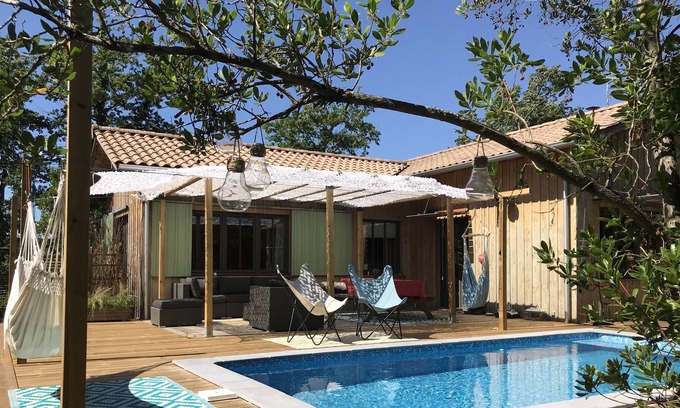 Taussat Casa | CASA CON PISCINA EN LA CUENCA DE ARCACHON