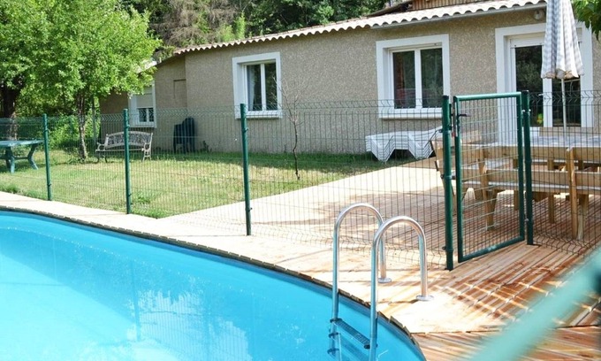 Cendras Casa | Casa con piscina privada hasta 10 personas.