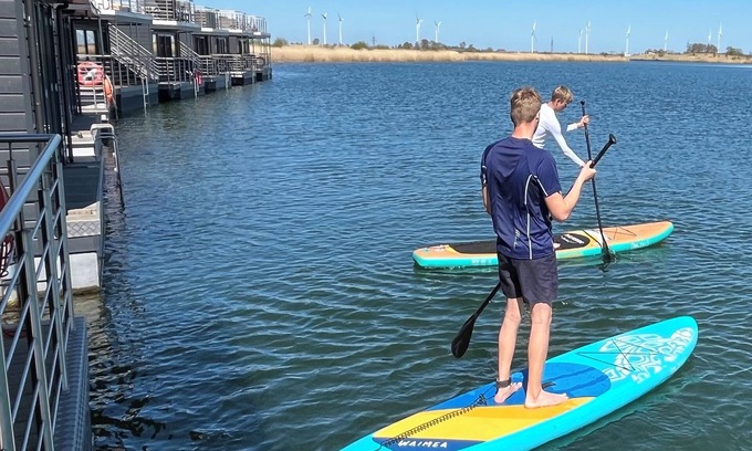 Wangerland Alquiler De Eote | Houseboat-lake-SUP's-bike-sea-beach-family-holiday!