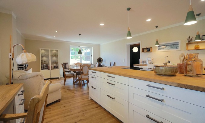 Ascheffel Apartamento | Hygge vacation apartment for two people in the Hüttener Berge Nature Park near the Baltic Sea