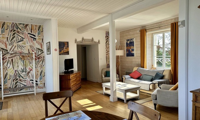 Chaillevette Cabaña | IA - Encantadora casa de campo para 4 personas, piscina, cerca de Royan