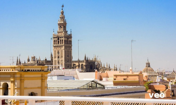 San Bartolome Apartamento | Ibarra Terraza. Ático dúplex con vistas a la Catedral, Santa Cruz