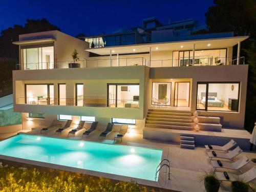 Puig Manya Villa | Ibiza Town Modern Villa Sleeps 10